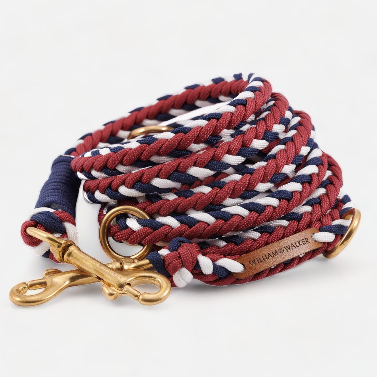 William Walker Paracord Hundeleine Royal // Limited