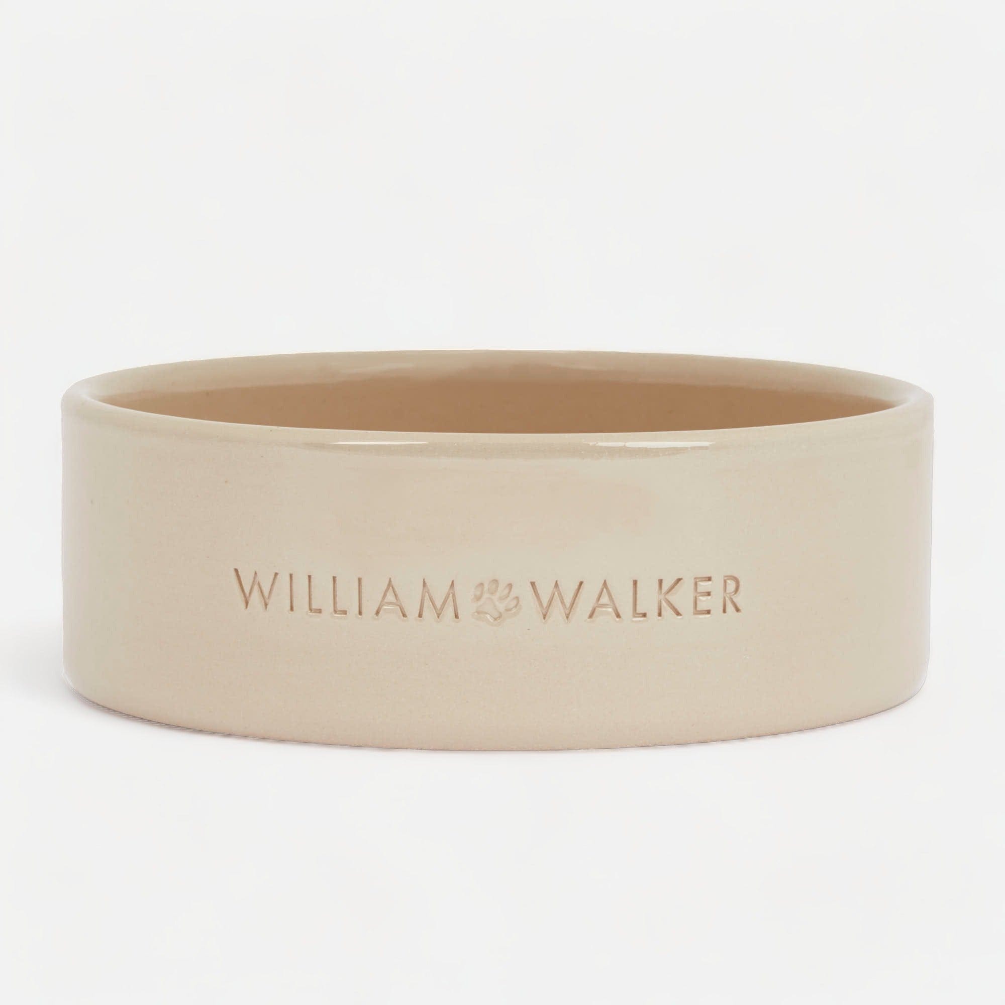 William Walker Keramik Hundenapf Sand (Beige)